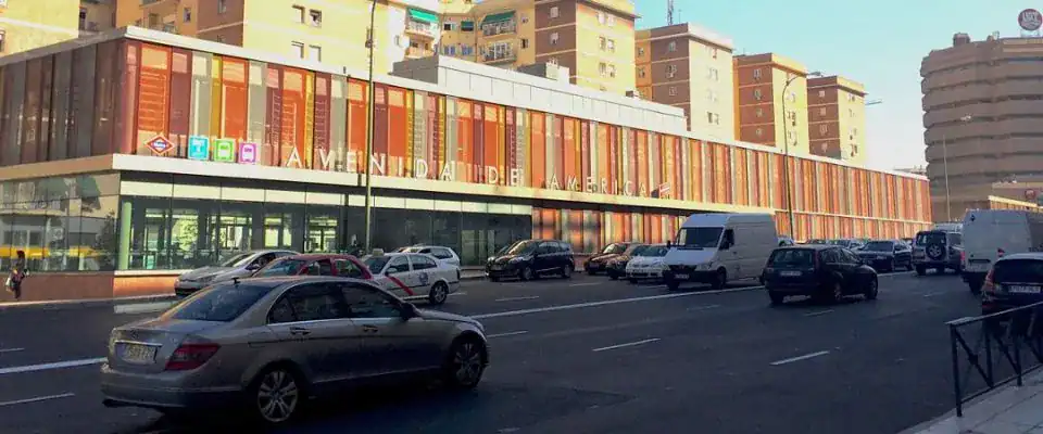 Avenida de América, Madrid, punto de entrega de Carmove